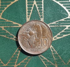 ($)   10 Centesimi 1925 (Ape)