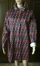 Jersey coat Sportmax by Max Mara Woman, dark blue- fuchsia fantasy color, size M