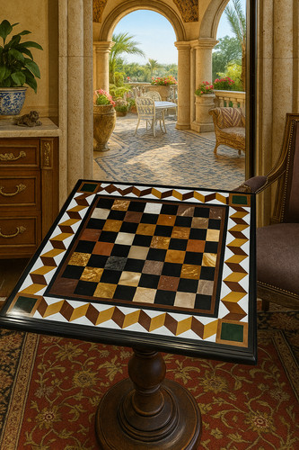 Set scacchi marmo lusso - scacchi,