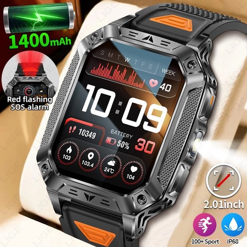 Smartwatch militare uomo con - smartwatch,