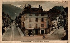Verbania Domodossola Via Galletti e Rosmini F. piccolo spedita franc. asp.