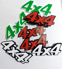 COPPIA TARGHETTE LATERALI 4x4