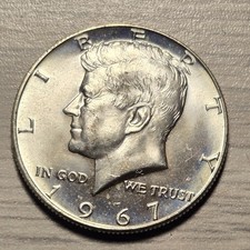 MEZZO DOLLARO 1967 - NO MINT