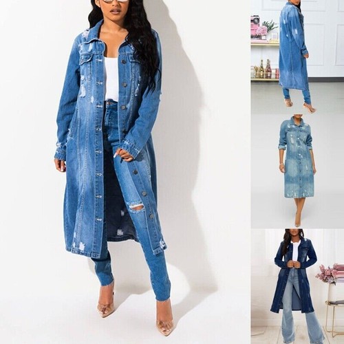 Giacche jeans donna - , bavero