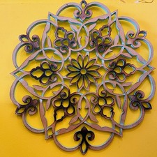 Mandala etnico fiore di loto