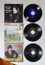 GIORGIO GABER - lotto 3 dischi