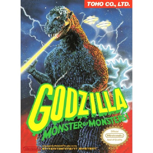 Jeu nes godzilla - jeu,