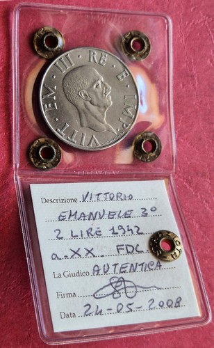 Lire 1942 impero periziato - 2,