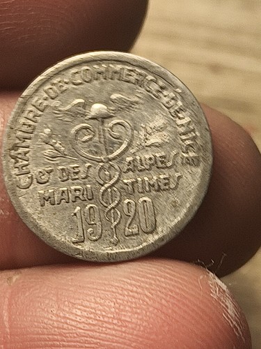 Centimes 1920 francia - centimes, rara
