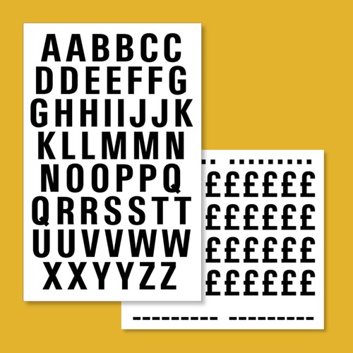 Foglio adesivo stretto - foglio,