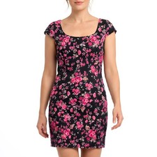 Abito tubino anni 90 floreale