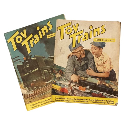 Toy trains 1952 june - toy,