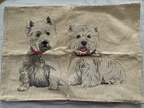 Cuscino westie west highland - westie,