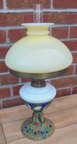 Lampada petrolio paralume - a,