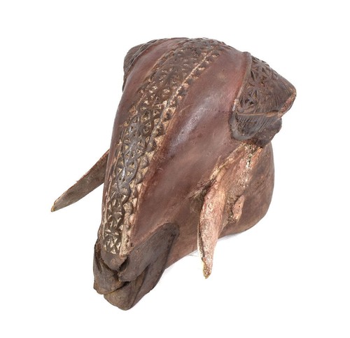 Maschera ram legno baule - in,