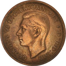 [#968797] Moneta, Gran Bretagna, 1/2 Penny, 1937