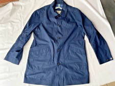 ESEMPLARE -  TRENCH IMPERMEABILE  BLU -  TAGLIA 54 - PARI AL NUOVO