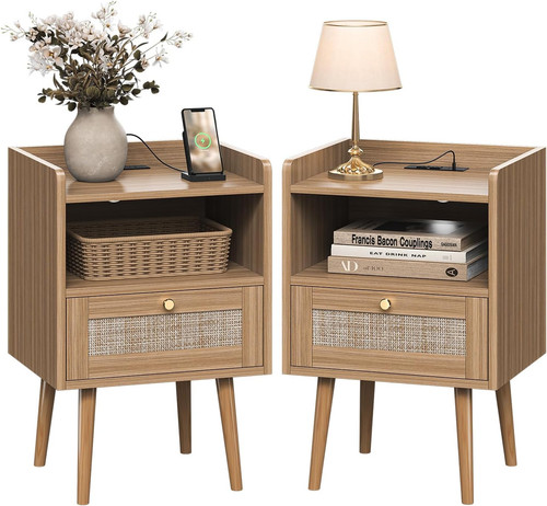 Comodini rattan con - in,