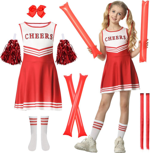 Cheerleader costume bambina - cheerleader,