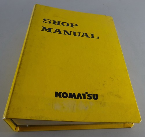 Manuale officina komatsu pala - officina,