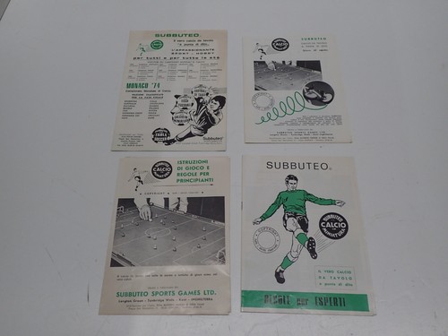 Subbuteo lotto stampati - di,
