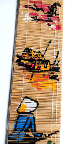 Vietnam bookmark hand painted - hand,