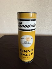 RARA Goodwin Sporting Good 40-317 palline da tennis vintage latta SIGILLATA con chiave Inghilterra