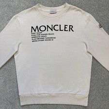 Felpa Moncler panna taglia
