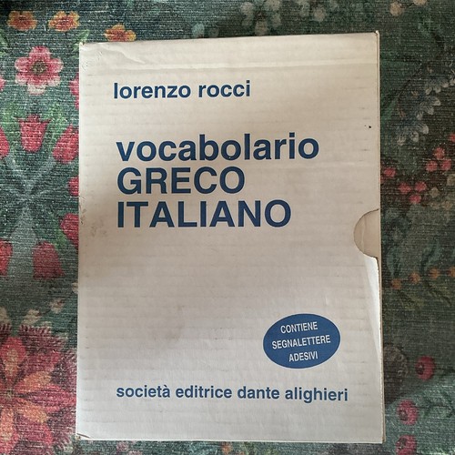 Lorenzo rocci vocabolario - rocci,