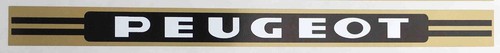Peugeot downtube decal - peugeot,
