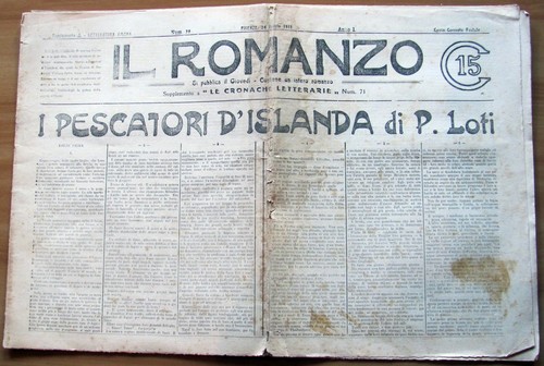 Romanzo loti pescatori - il,