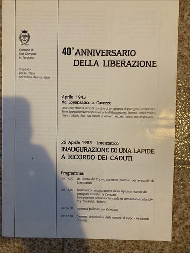 Anniversario della - anniversario,