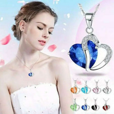Collana Doppio Cuore Oceano