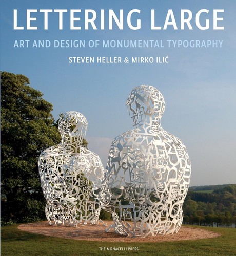 Lettering large the art and - lettering, large: