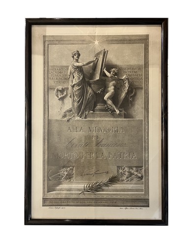 Diploma alla memoria - alla,