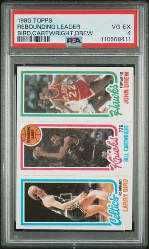 1980 topps rebounding leader - topps,