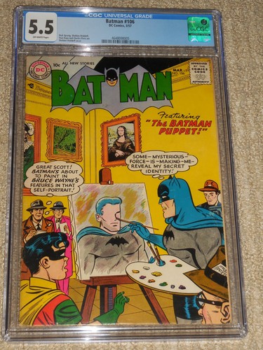 1957 batman 106 cgc 5 - 1957,