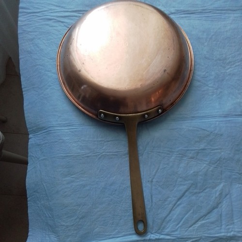 Padella rame stagnata cm - padella,