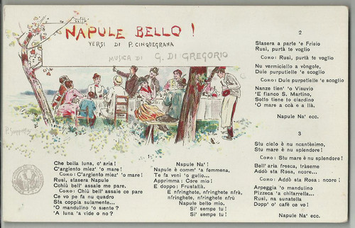 Napoli canzone napule - napoli,