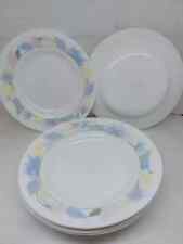 ARCOPAL FRANCE FIORI PASTELLO SET 6 PIATTI FONDI