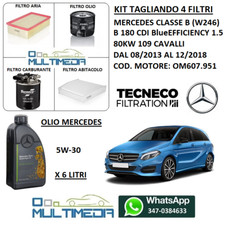 TAGLIANDO 4 FILTRI OLIO