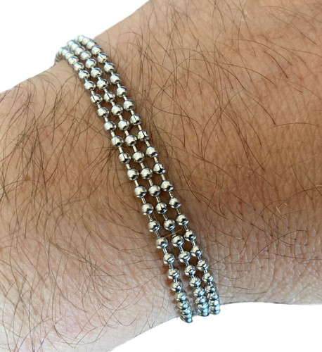 Bracciale uomo acciaio - bracciale, da