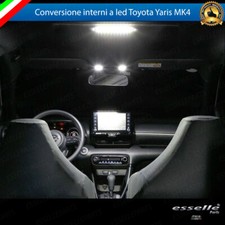 KIT FULL LED INTERNI TOYOTA YARIS MK4 CONVERSIONE COMPLETA 6000K CANBUS NO ERROR