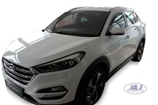 Deflettori Aria Per Hyundai Tucson 2015-2020 Set 2 Antiturbo Antivento Heko