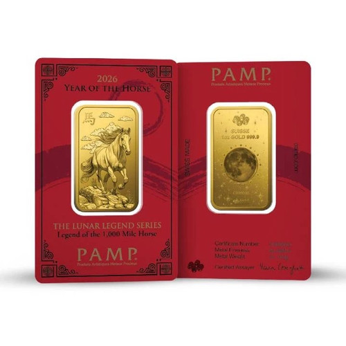 Lingotto oro pamp grammi - oro, 5