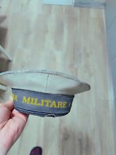 Cappello Marina Militare Dipinto