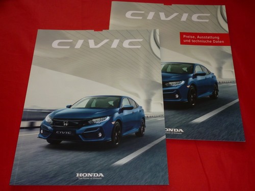 Brochure depliant honda civic - depliant,