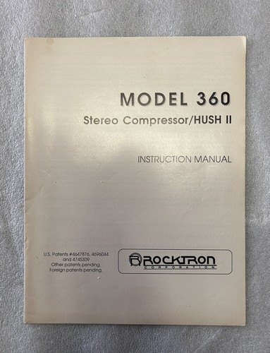 Rocktron model 360 - , stereo
