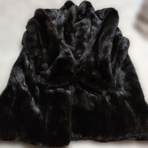 Cappotto pelliccia visone - , nero