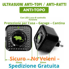 Ultrasuoni Anti Topi e Ratti
